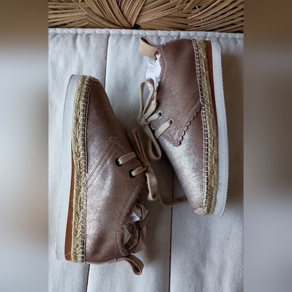See By Chloe Metallic Espadrille Sneakers_39 - Picture 8 of 10